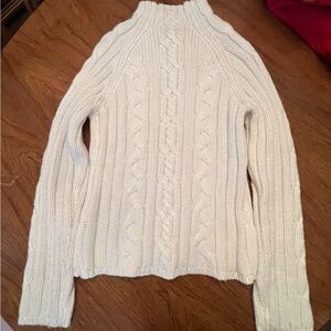 The original Arizona jeans company, size Large, off white sweater